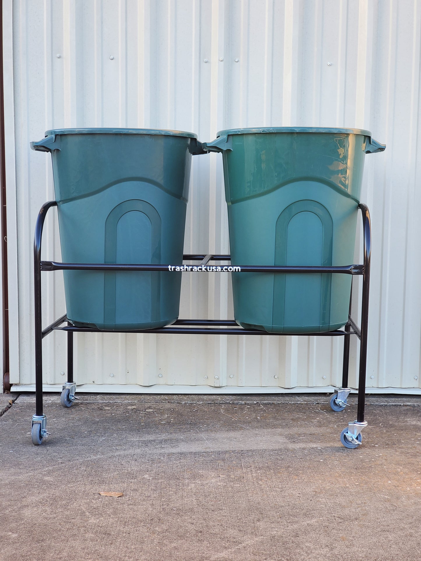 2 Trash Can Rack