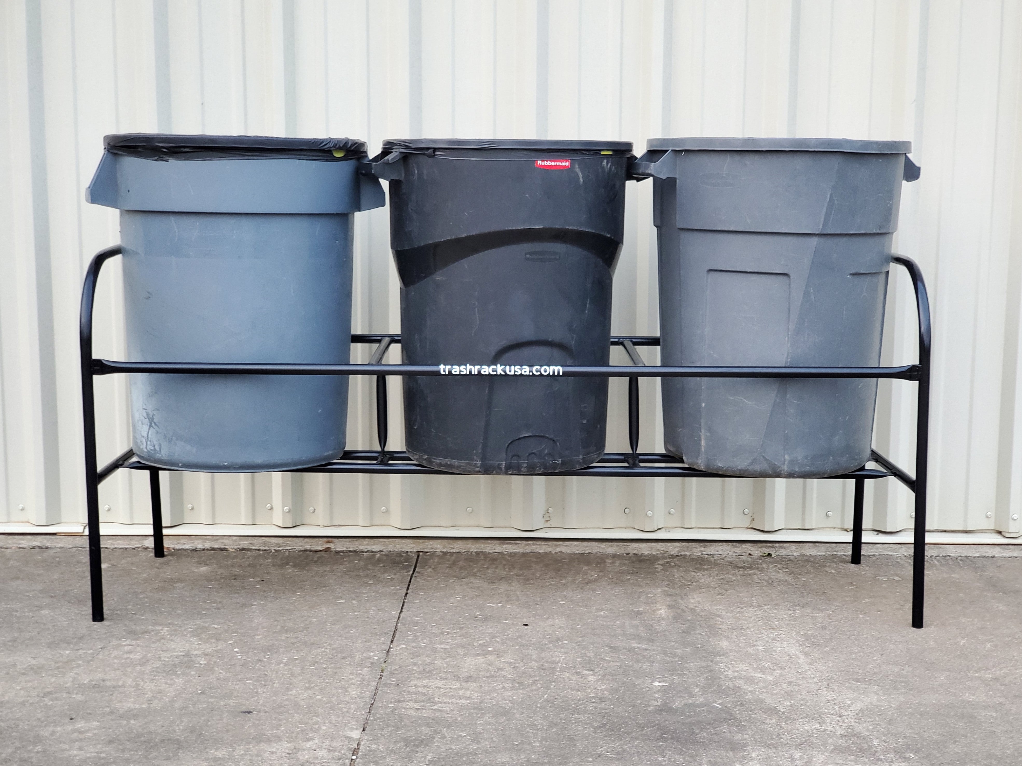 Trash can racks – trashrackusa